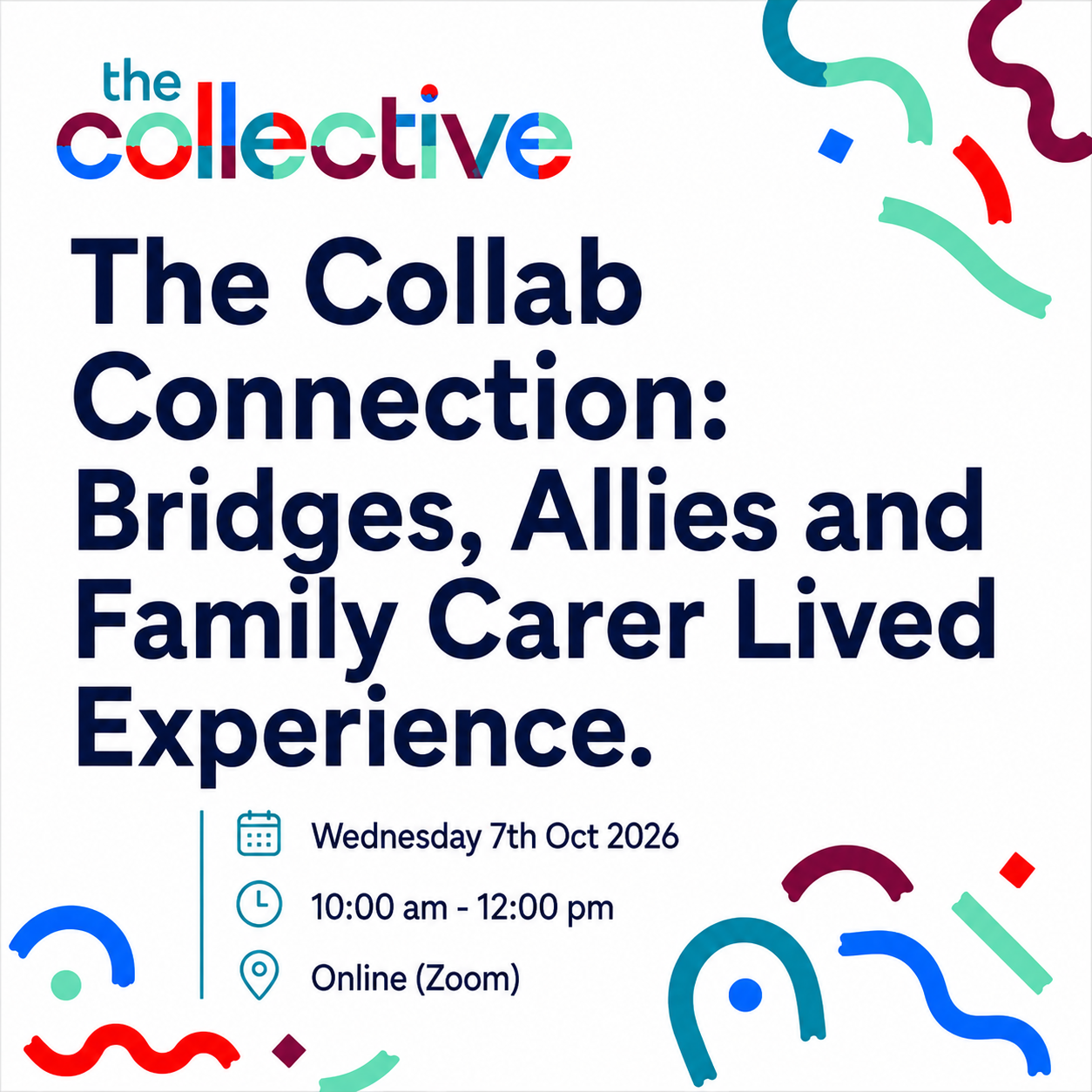 Featured image for The Collab Connection: Bridges, Allies and Family Carer Lived Experience